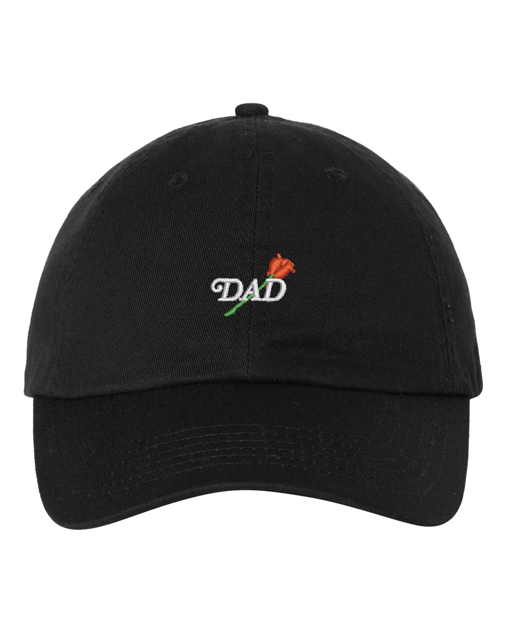 Dad Rose Cap - Black (Pre-Order)