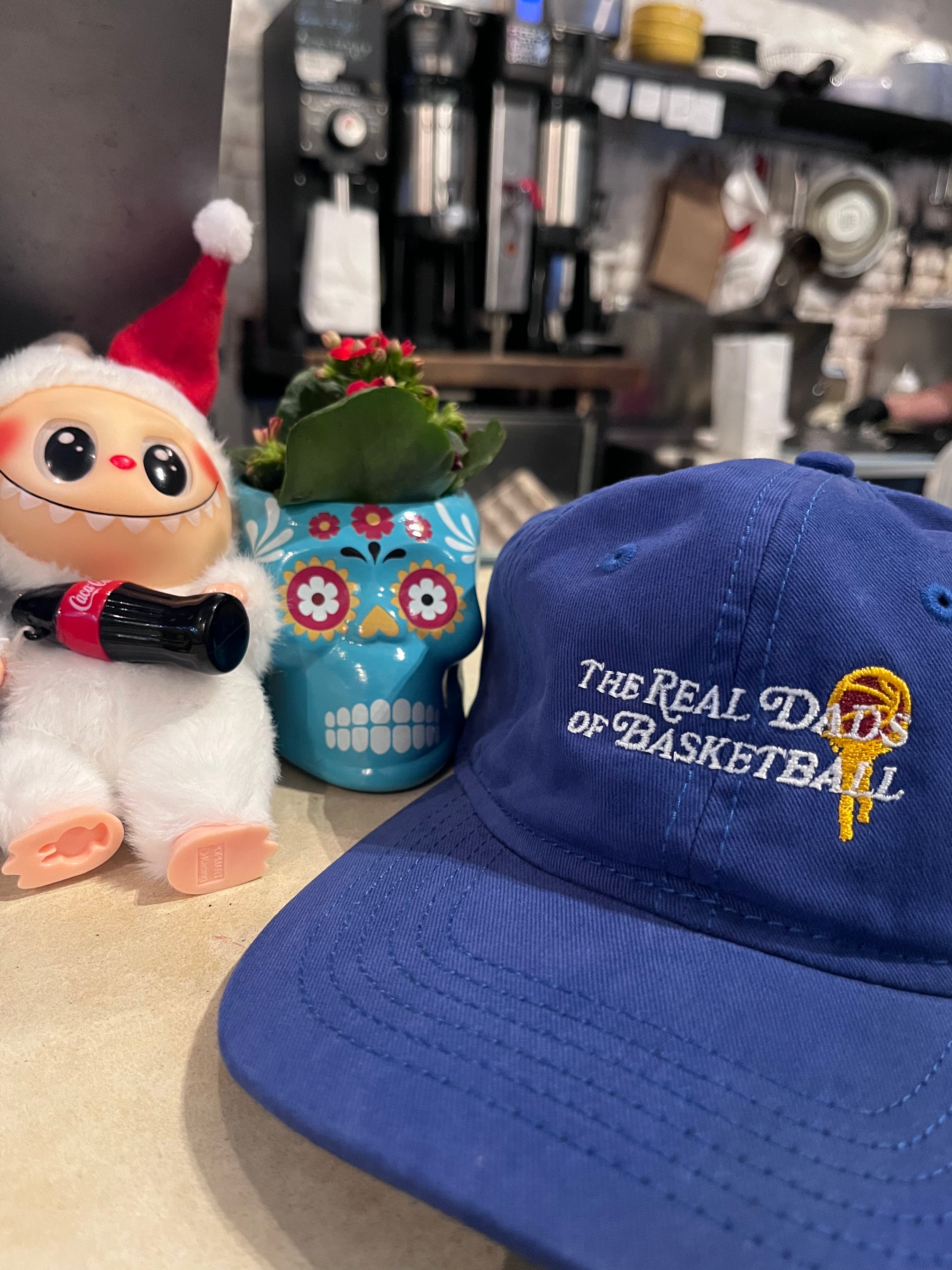 Real Dads BBall Cap - Orange and Blue