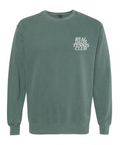 Real Dads Tennis Club Original Crewneck — Faded Green (Final Sale)