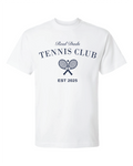 Real Dads Tennis Club Heritage T-Shirt White