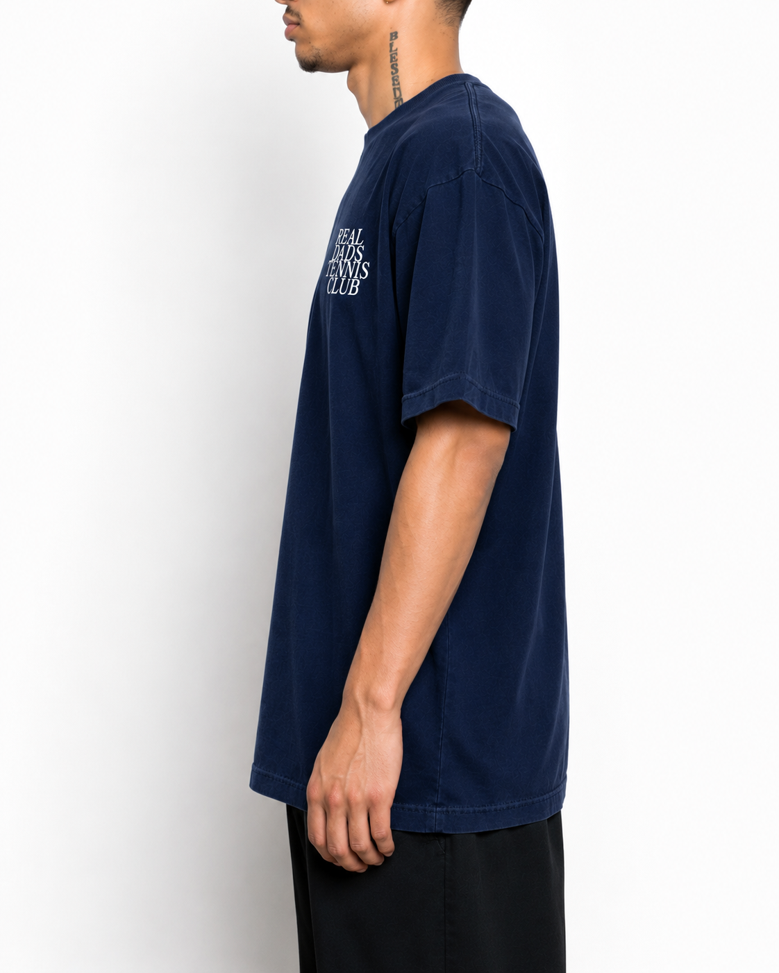 Real Dads Tennis Club Original T-Shirt — Navy Blue