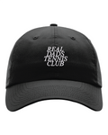 Real Dads Tennis Club Cap — Black (Final Sale)