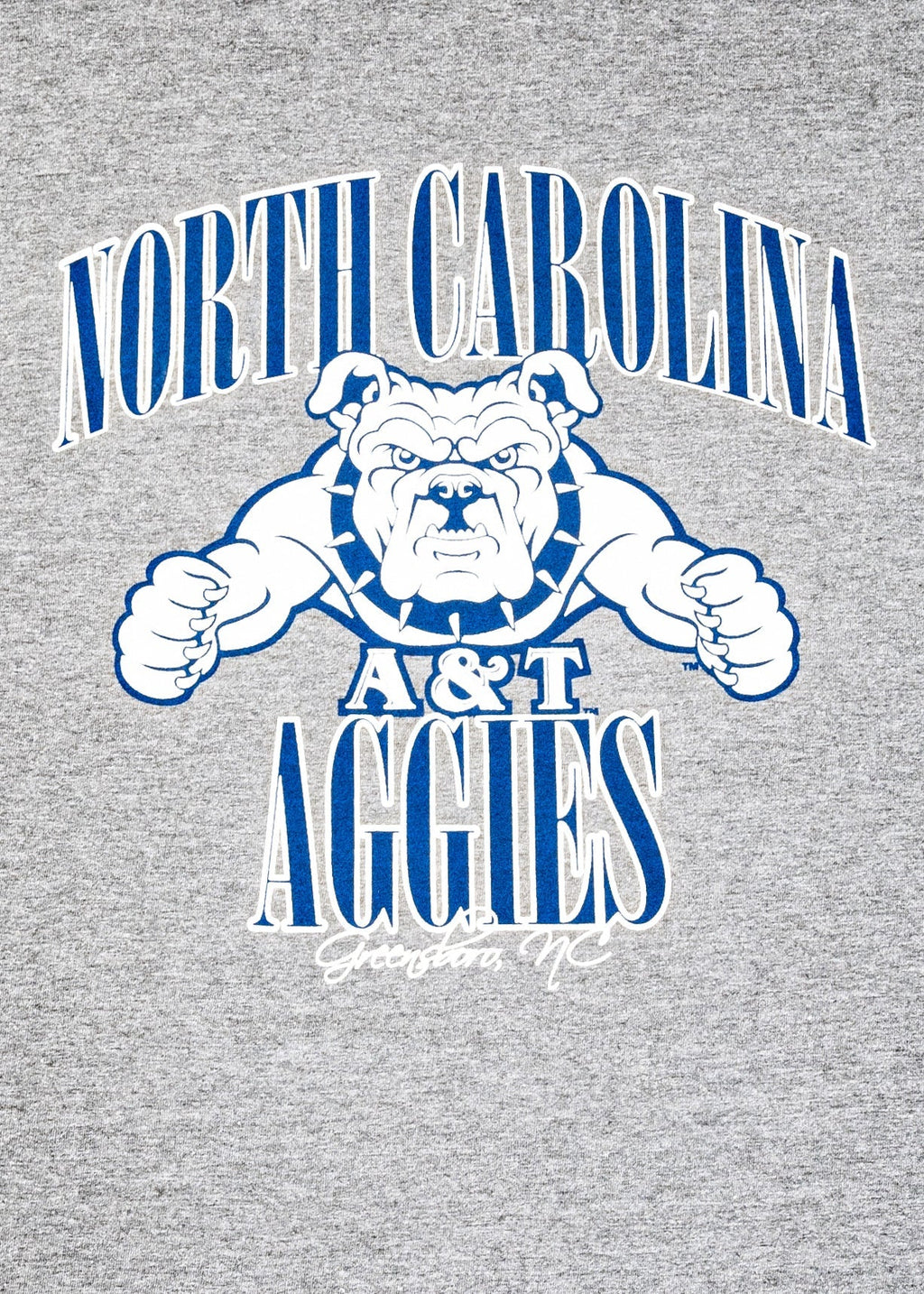 Retro North Carolina A&T Aggies T-Shirt - 9tofive Shop - 95C-AT005GS