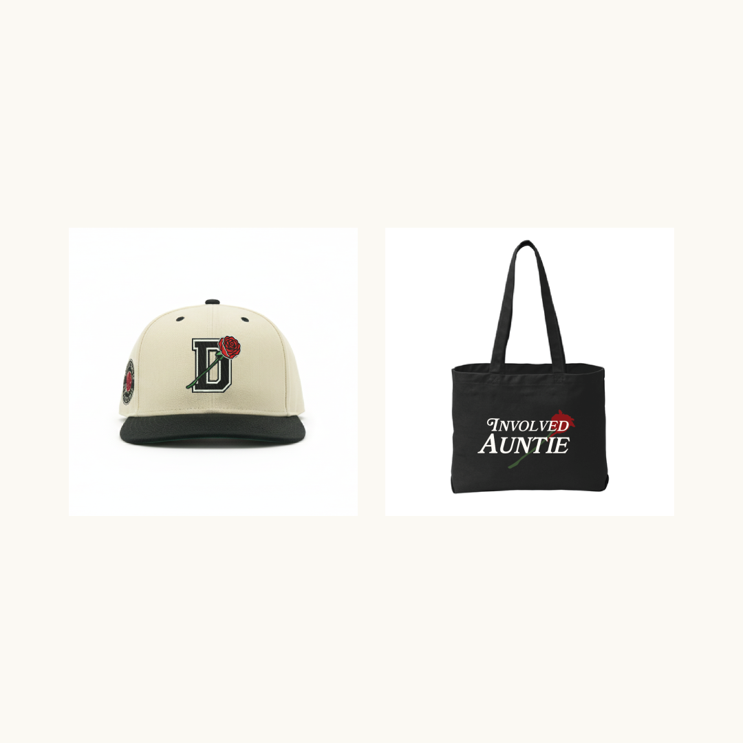 Real Dads Father's Day Drop — Snapback Cap and Involved Auntie Tote